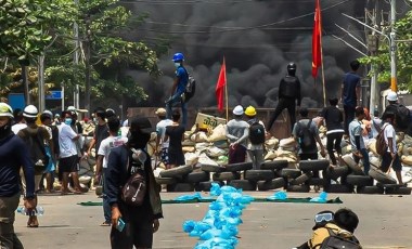 Myanmar'da darbe karşıtı protestolara güvenlik güçlerinin müdahalesinde can kayıpları 459'a yükseldi