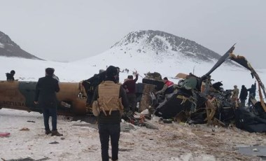 Bitlis'te helikopter kazasının görgü tanığı konuştu