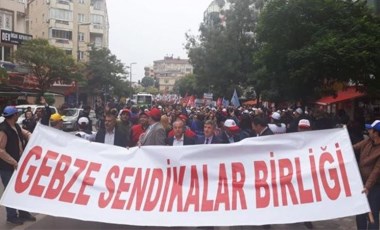 Gebze Sendikalar Birliği bu yılki 1 Mayıs'ı 30 Nisan'da kutlayacak