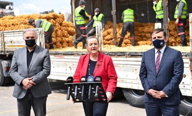 İstanbul'da patates ve soğanlara karşılama