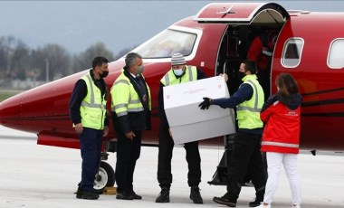 Türkiye'nin hibe ettiği 10 bin doz Covid-19 aşısı Bosna Hersek'e ulaştı