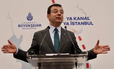 İmamoğlu: Kanal İstanbul projesinde ısrar edilmesinin tek sebebi; para, para, para