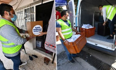 İzmir dayanışmasında destek miktarı 1 milyon lirayı aştı