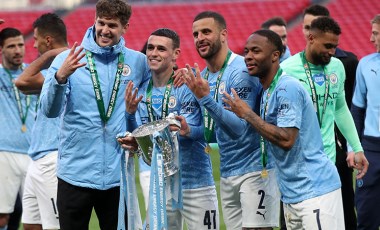 İngiltere Lig Kupası'nda şampiyon Manchester City