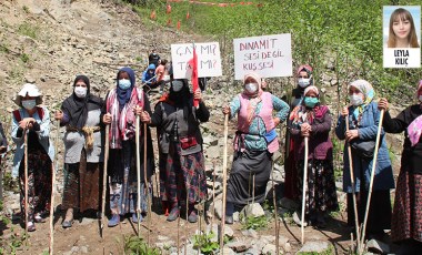 Rize İkizdere’de bulunan İşkencedere Vadisi’nde yapılmak istenen taş ocağına karşı direniş devam ediyor