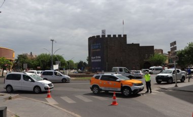 Diyarbakır'da, tam kapanmada sıkı denetim