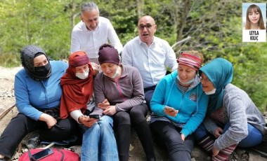 İkizdere'deki yapılmak istenen taşocağına karşı direnişe CHP'li vekiller destek oldu