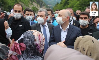 İkizdere’de Bakan gelmeden kesilen ağaçlar ortadan kaldırıldı