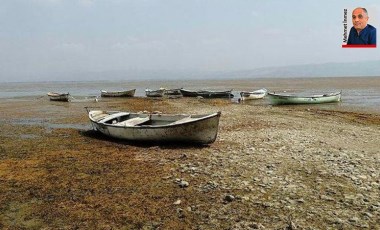 Ege'deki Marmara Göl'ü kurutularak ekosistemi bozdu, yuvalar yakıldı