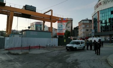 Pendik'teki metro inşaatında patlama