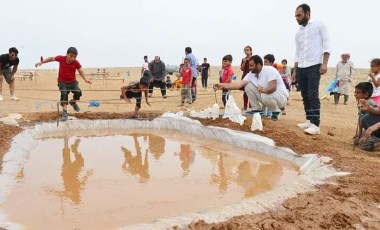 Harranlı çocuklar kendi Survivor parkurunu kurdu: Ödül çiğ köfte