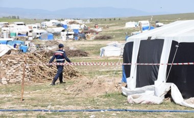 Mevsimlik işçi çadırına 'koronavirüs' karantinası