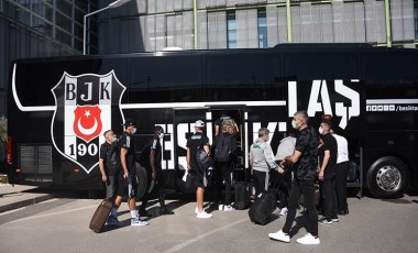 Beşiktaş kafilesi şampiyonluk için İzmir'de