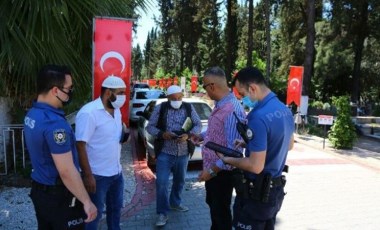 Polis mezarlıkta “korsan hoca” avına çıktı: 