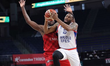 Anadolu Efes - Empera Halı Gaziantep Basketbol: 96-73