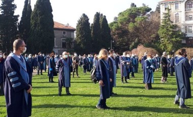 Boğaziçi mezunlarından, akademisyenlere destek