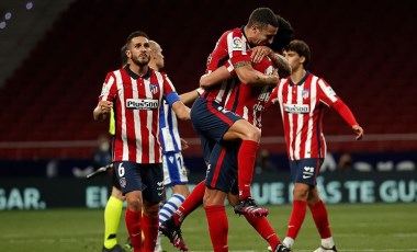 Atletico Madrid liderliği bırakmadı!