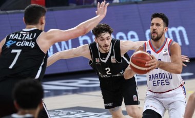 Beşiktaş'ı mağlup eden Anadolu Efes seride 1-0 öne geçti