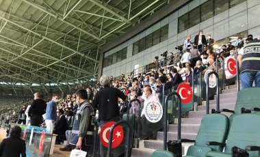 TFF temsilcisi müsaade etmedi, maç 15 dakika geç başladı