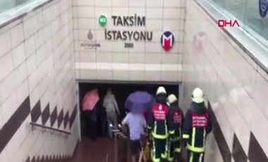 Son dakika gelişmesi: Taksim Metro İstasyonu'nda intihar girişimi... Seferler durdu