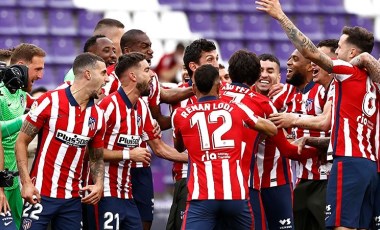 La Liga'da şampiyon Atletico Madrid