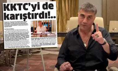 Sedat Peker'in sözleri KKTC'de de manşetlerde