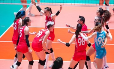 A Milli Kadın Voleybol Takımı, Sırbistan'ı final setinde geçti