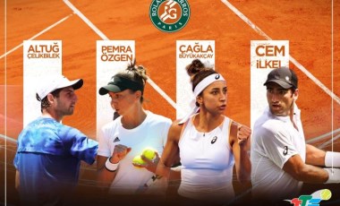 Roland Garros Elemeleri’nde Çağla ve Altuğ ikinci turda