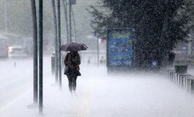 Meteoroloji'den 3 il için sağanak yağış uyarısı