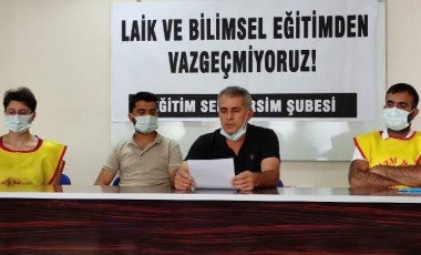 Eğitim Sen Tunceli Şubesi'nden 'imam hatip' tepkisi