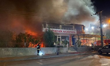 Konya’da bir lokantada patlama! Alev topuna döndü