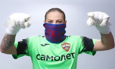 CSKA Moskova kalecisi Elvira Todua: 