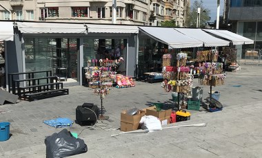 Taksim'in çiçekçileri 4 yıl sonra yeni yerine taşındı