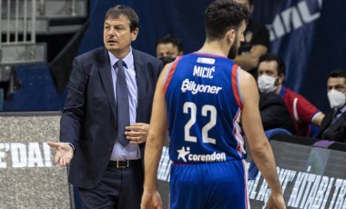 Fenerbahçe-Efes maçında Ergin Ataman'dan hakemlere büyük tepki!