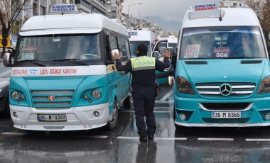 İzmir'de minibüs ücretine zam geldi