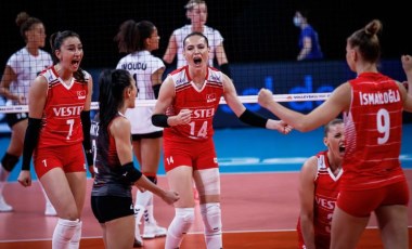 A Milli Kadın Voleybol Takımı, Almanya’yı set vermeden geçti