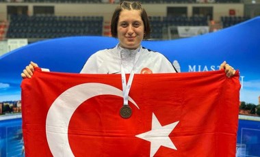 Özel sporcu Fatma Damla Altın heptatlonda dünya şampiyonu oldu