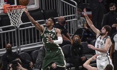 NBA'de Bucks, Nets'i yenerek konferans yarı final serisinde farkı bire indirdi