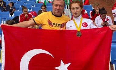 Özel sporcu Muhsine Gezer dünya şampiyonu