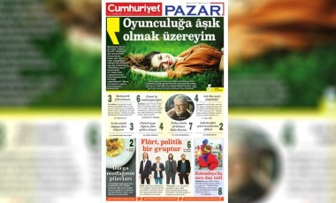 Cumhuriyet Pazar zengin içeriğiyle bu hafta da sizlerle