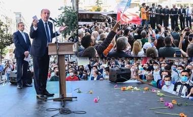 Muharrem İnce Şişli'de Erdoğan'a yüklendi: 