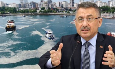 Fuat Oktay, müsilaj sorununu CHP'ye bağladı! Paylaşımı tartışma başlattı