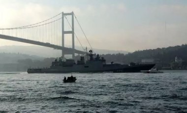 Rus savaş gemileri peş peşe İstanbul Boğazı'ndan geçti (18.06.2021)