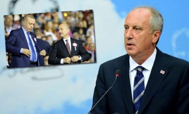 Muharrem İnce: Soylu, Erdoğan'a 