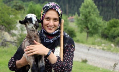 Köy yaşantısını paylaşan Nurgül'ün takipçi sayısı 100 bine yaklaştı