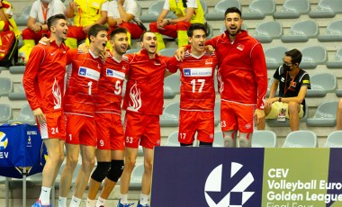 A Milli Erkek Voleybol Takımı, CEV Avrupa Altın Ligi şampiyonu!