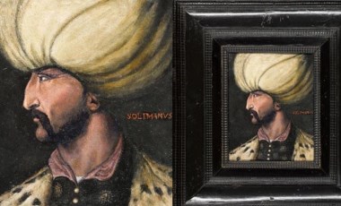 İBB'ye bağışlanan Kanuni Sultan Süleyman portresi Saraçhane'de