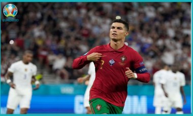 Cristiano Ronaldo golünü attı tarihe geçti