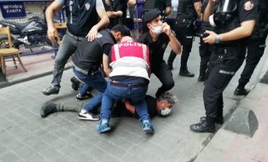 Taksim'de polisin sert müdahalesiyle gözaltına alınan muhabir: 