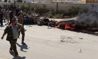 Son dakika: Afrin'de bombalı araçla saldırı